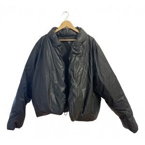 Black Yeezy GAP Round Jacket in large